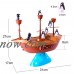 DZT1968Desktop Toys Interactive Fun Board Game Balance Boat Pirate Boat Party Game   